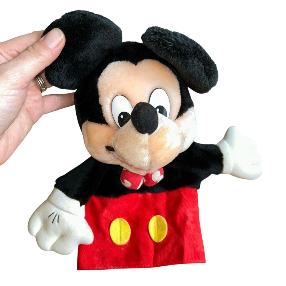 Vintage Disney Mattel Mickey Mouse Puppet
